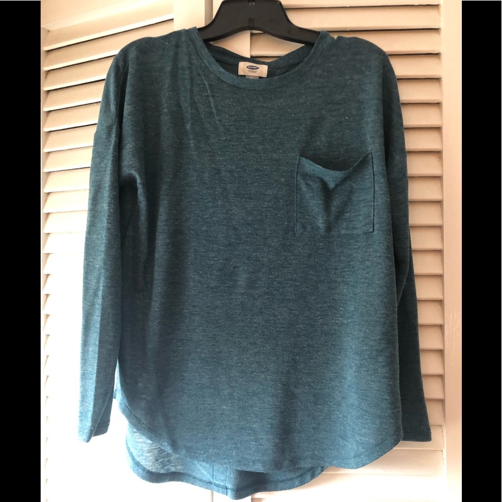 Great teal light sweater